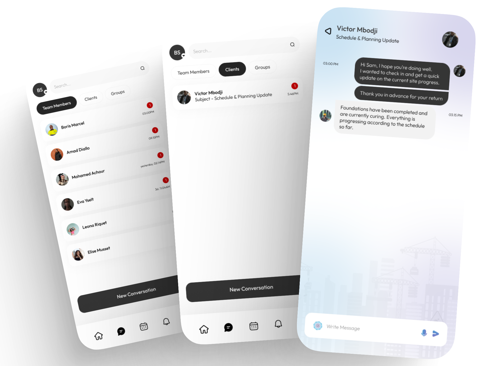 PIYA chat preview